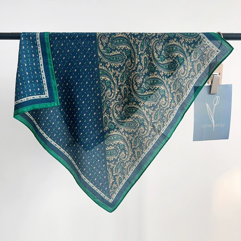 Vintage Paisley Square Scarf