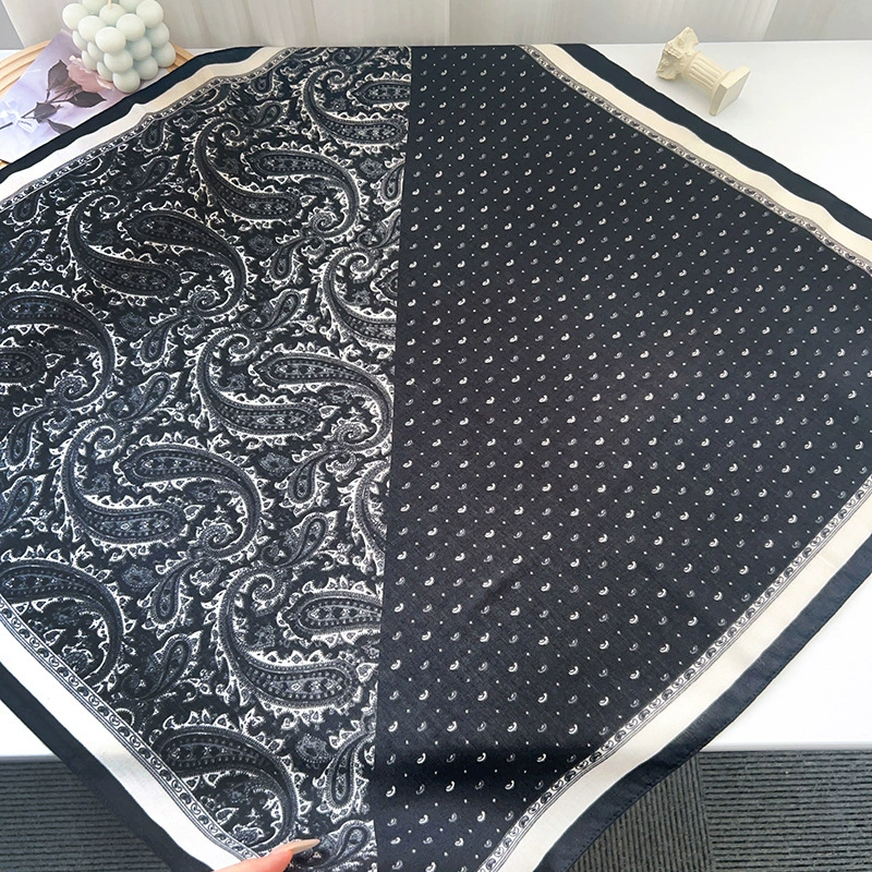 Vintage Paisley Square Scarf view 9