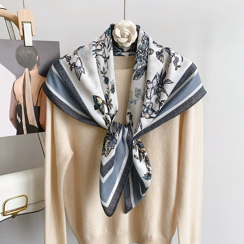 Butterfly Print Shawl Wrap