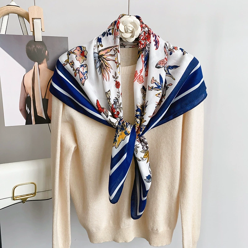 Butterfly Print Shawl Wrap view 2