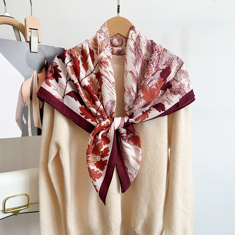 Velvet Print Shawl Wrap view 2