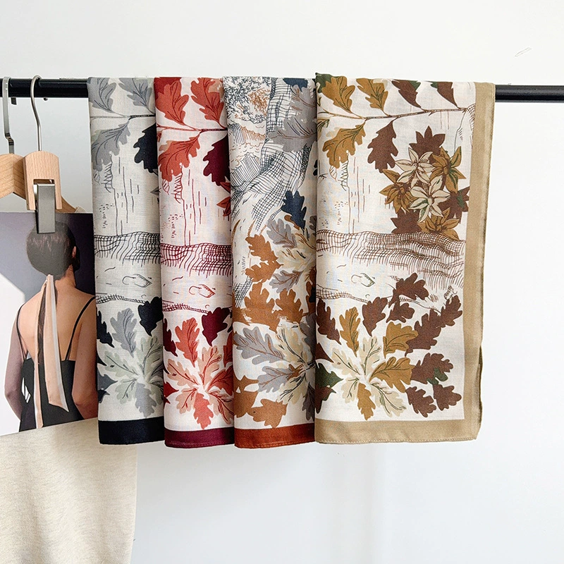 Velvet Print Shawl Wrap view 4