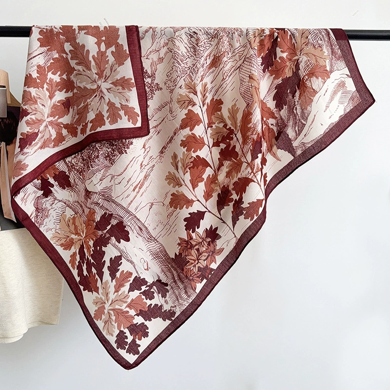 Velvet Print Shawl Wrap view 7
