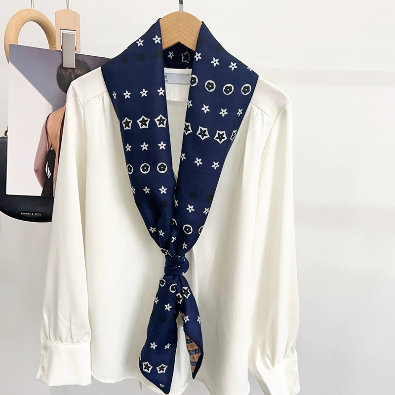 Velvet Feel Twilly Scarf view 4
