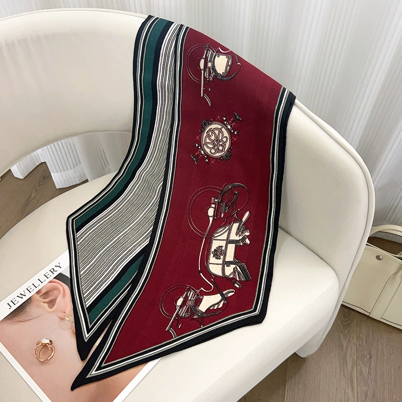 Velvet Feel Twilly Scarf view 10