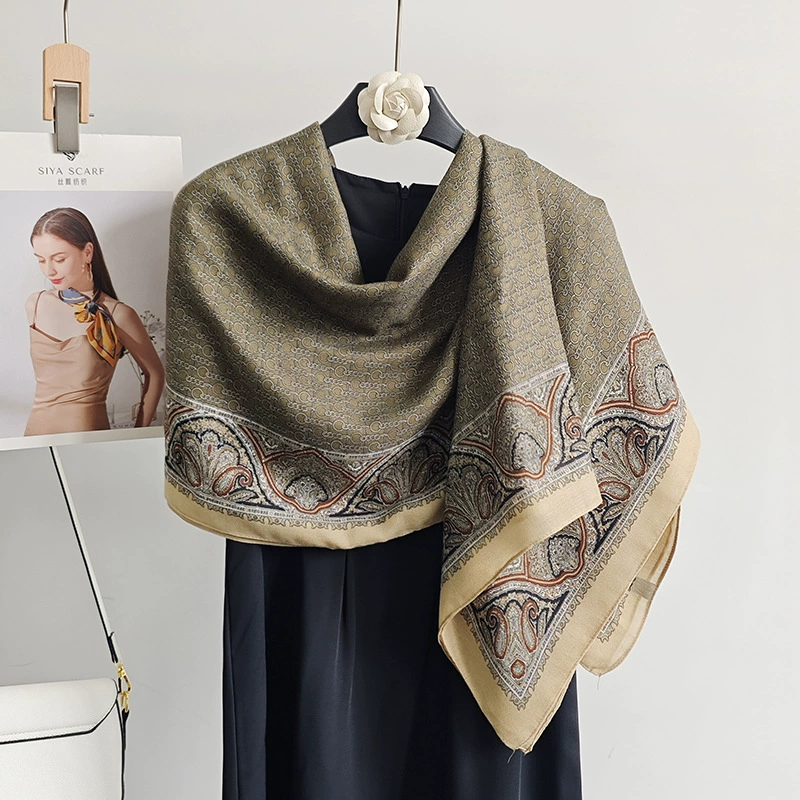 Paisley Print Shawl Wrap view 2