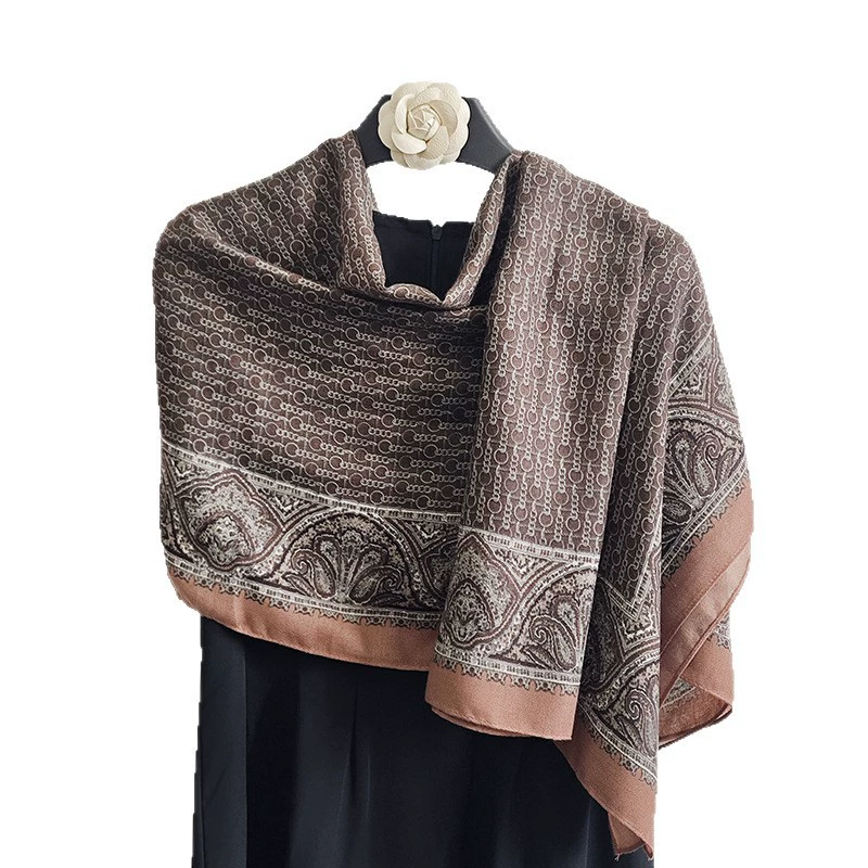 Paisley Print Shawl Wrap view 5