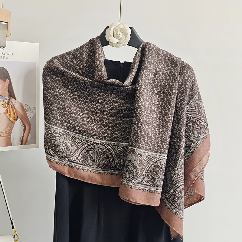 Paisley Print Shawl Wrap view 6