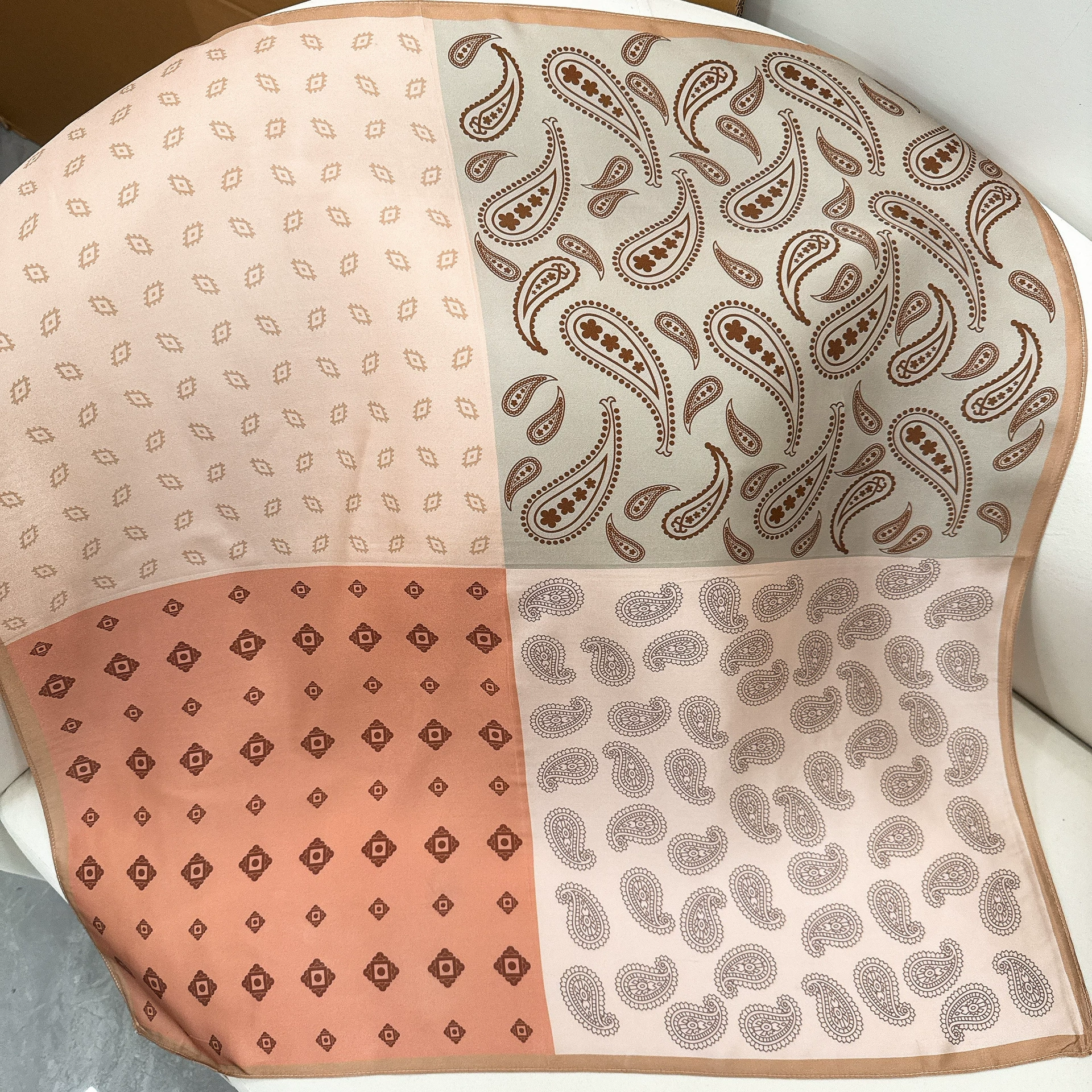 Mulberry Silk Polka Dot Scarf view 2