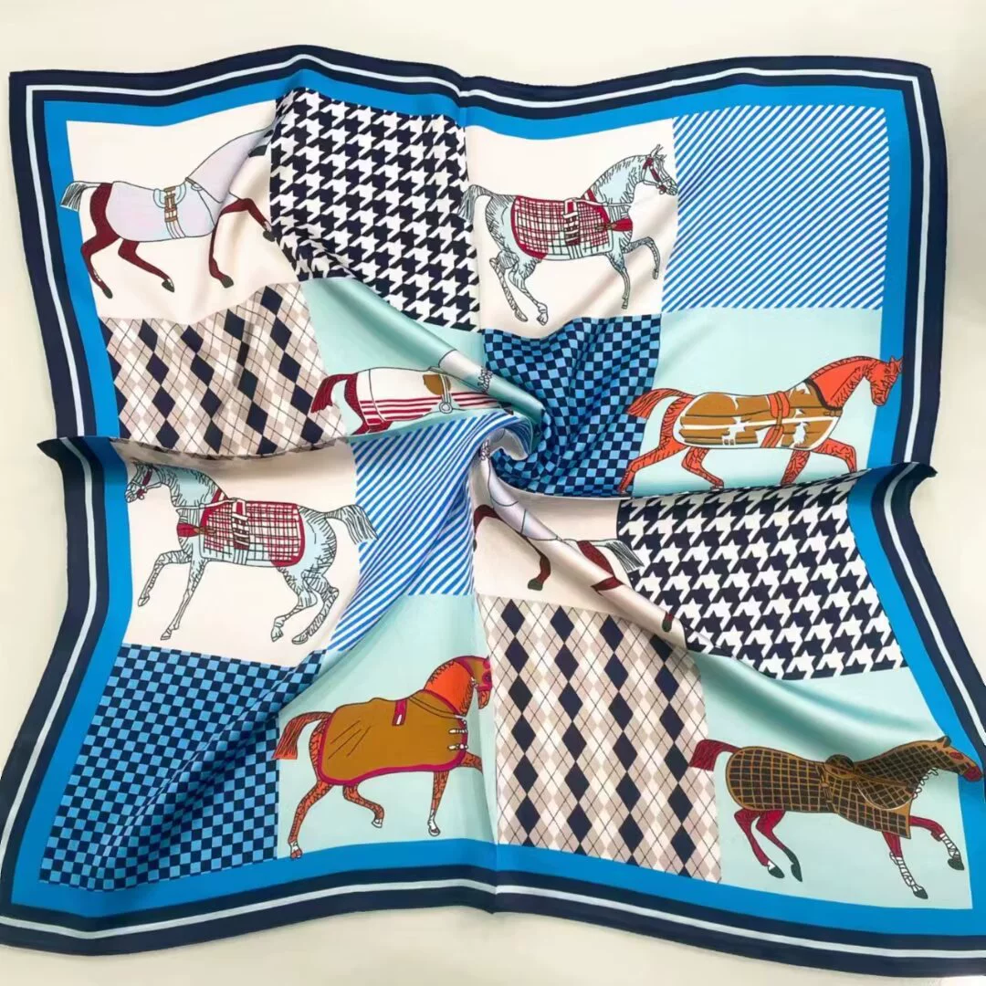 Mulberry Silk Polka Dot Scarf view 6
