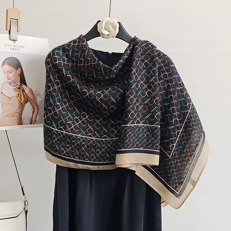 Color Block Print Shawl