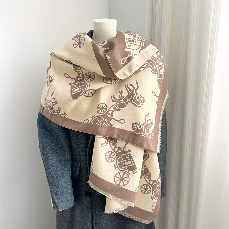Horse Print Shawl Wrap view 3