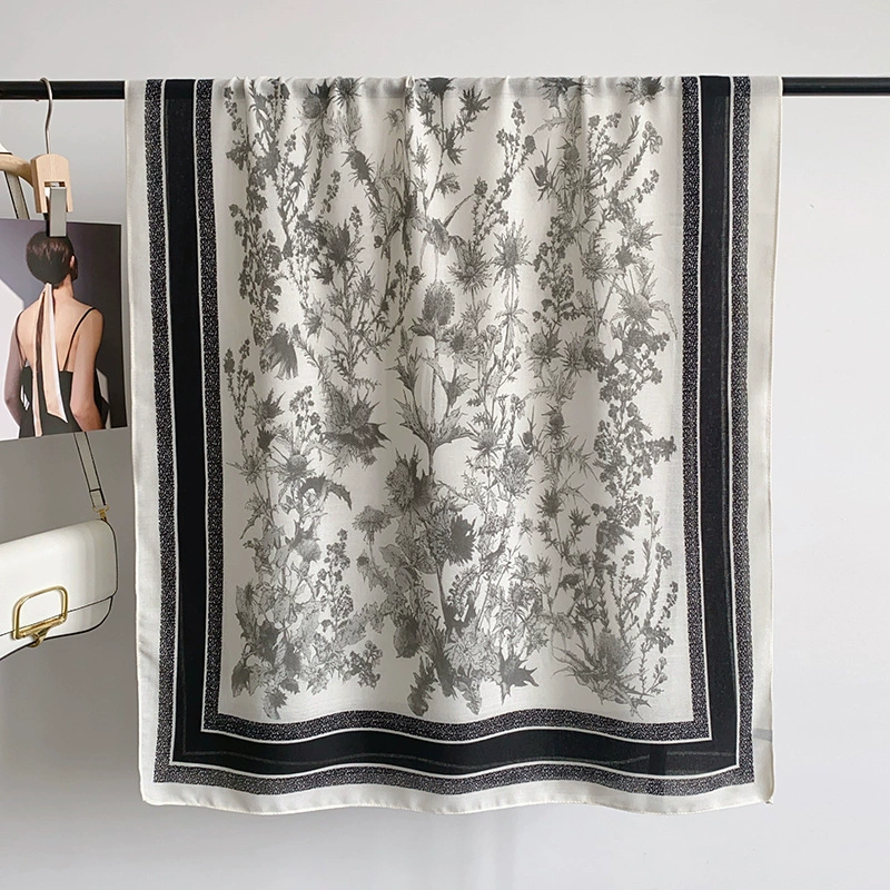 Vintage Print Shawl Wrap view 6