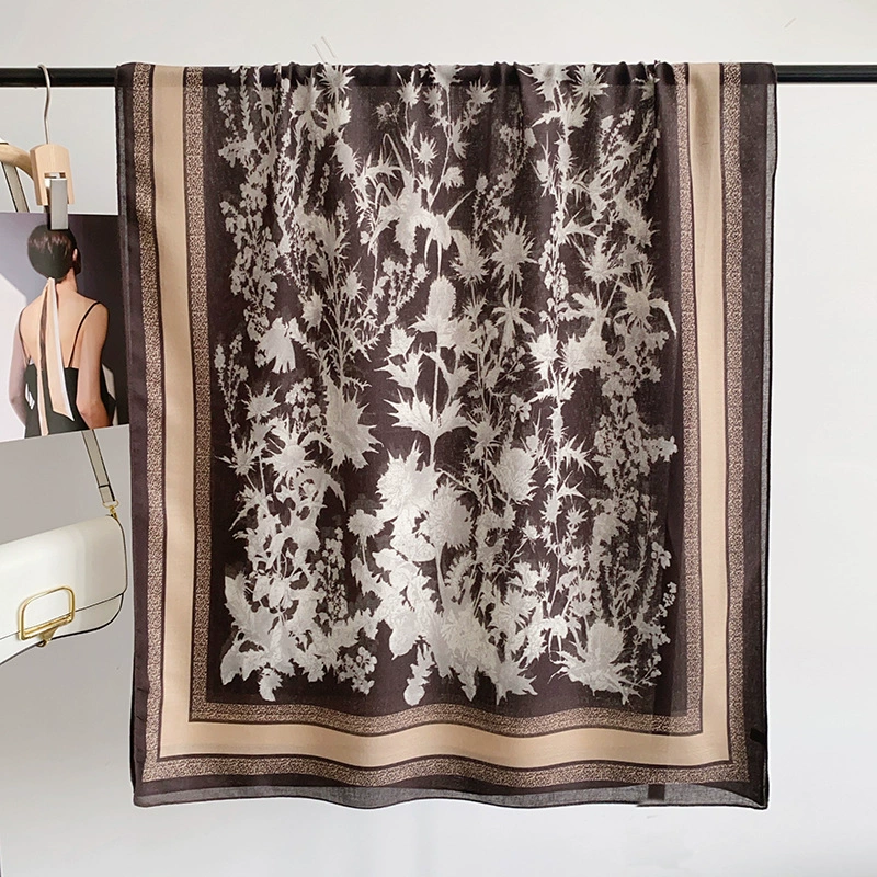 Vintage Print Shawl Wrap view 8