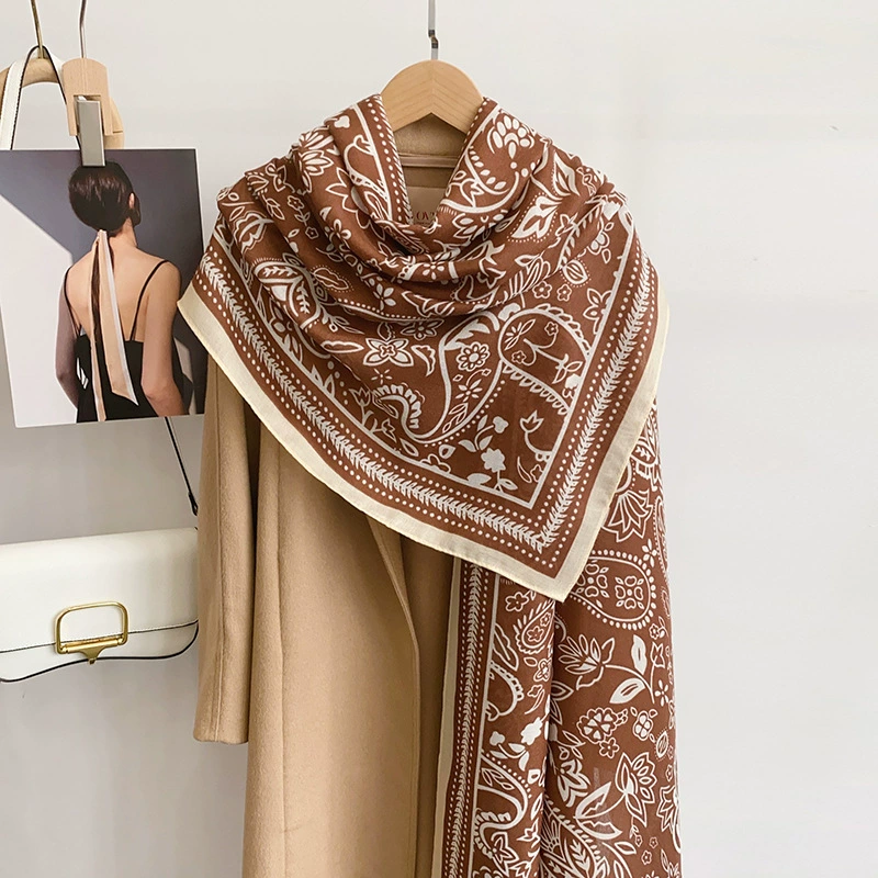 Paisley Print Shawl Wrap view 2