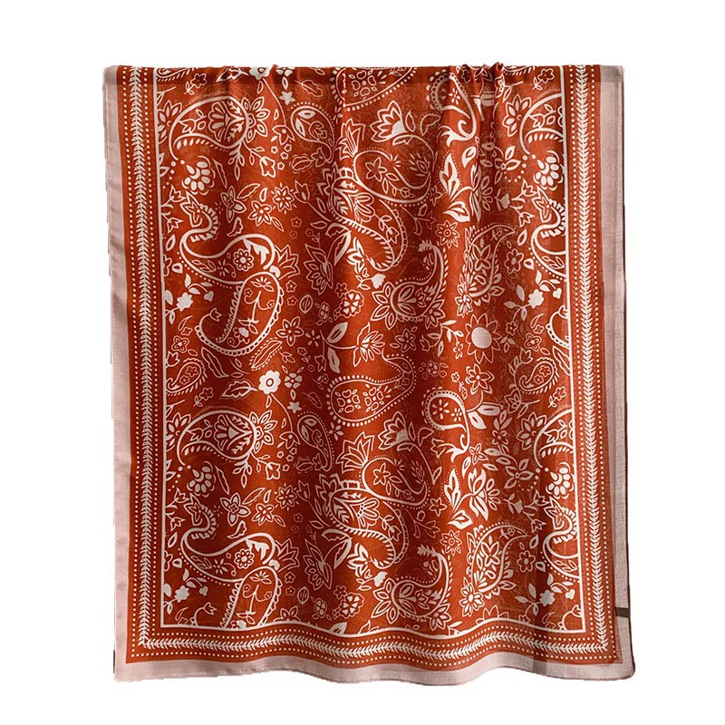 Paisley Print Shawl Wrap view 5