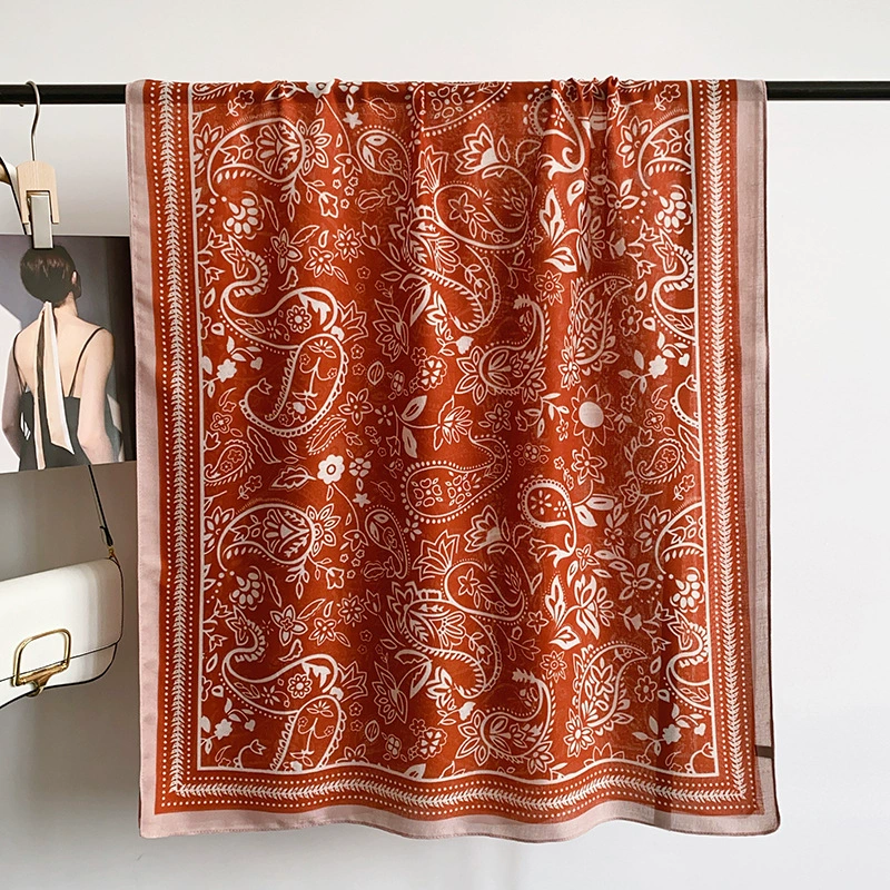 Paisley Print Shawl Wrap view 7