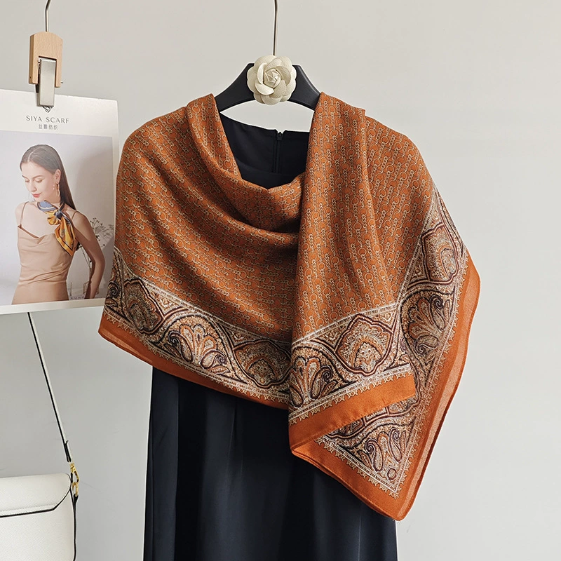Paisley Print Shawl Wrap view 3