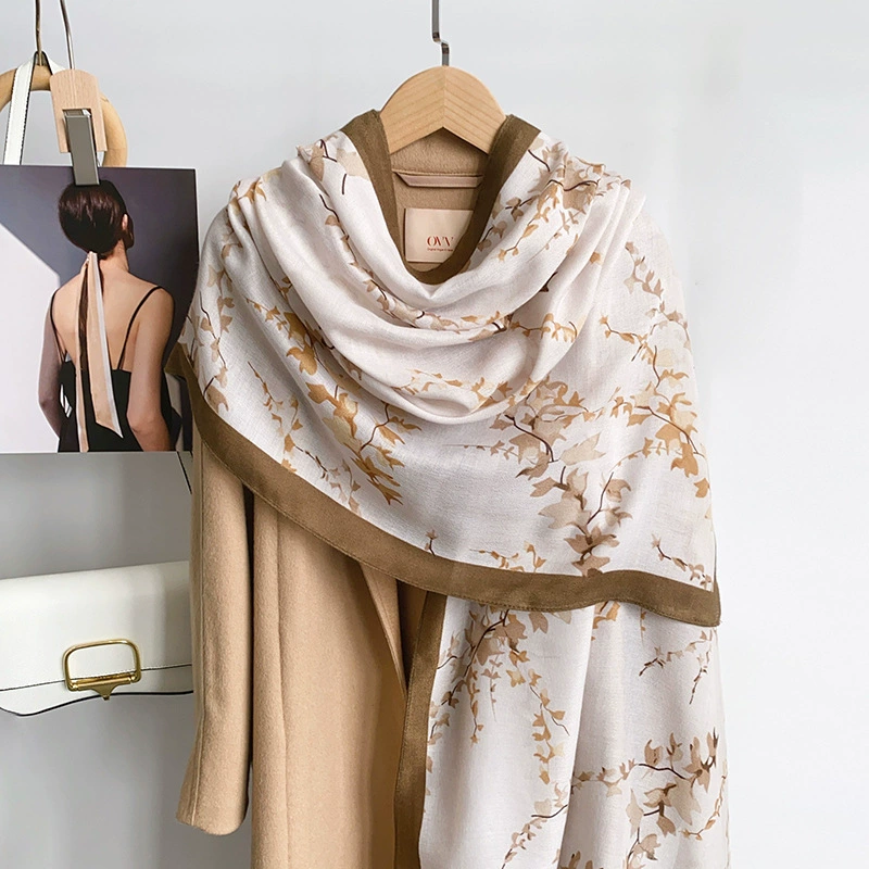 Paisley Print Shawl Wrap view 12