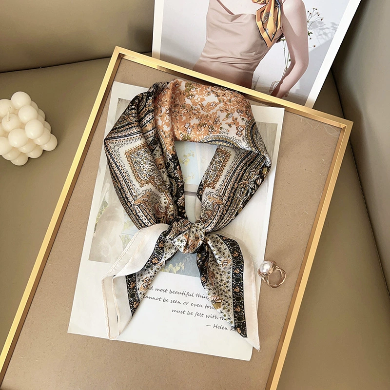Foulard cheveux motif cachemire view 3