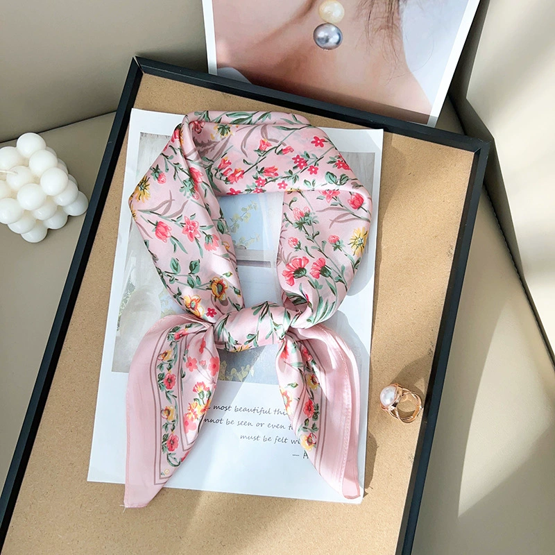 Floral Print Hair Scarf