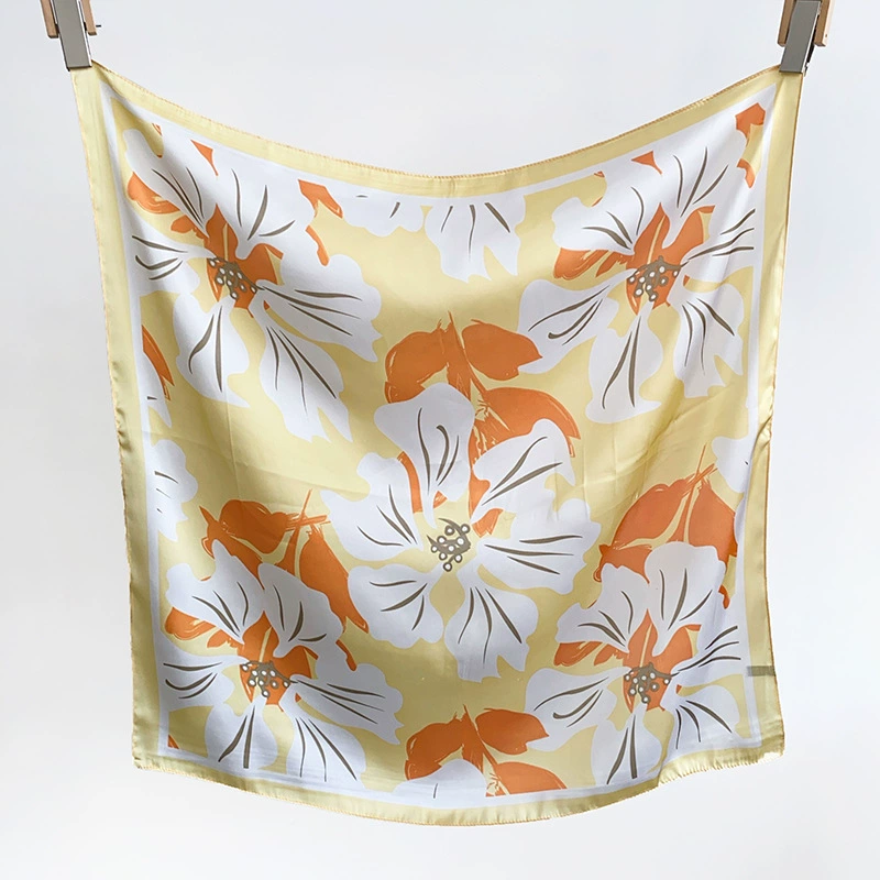 Floral Print Square Scarf view 6