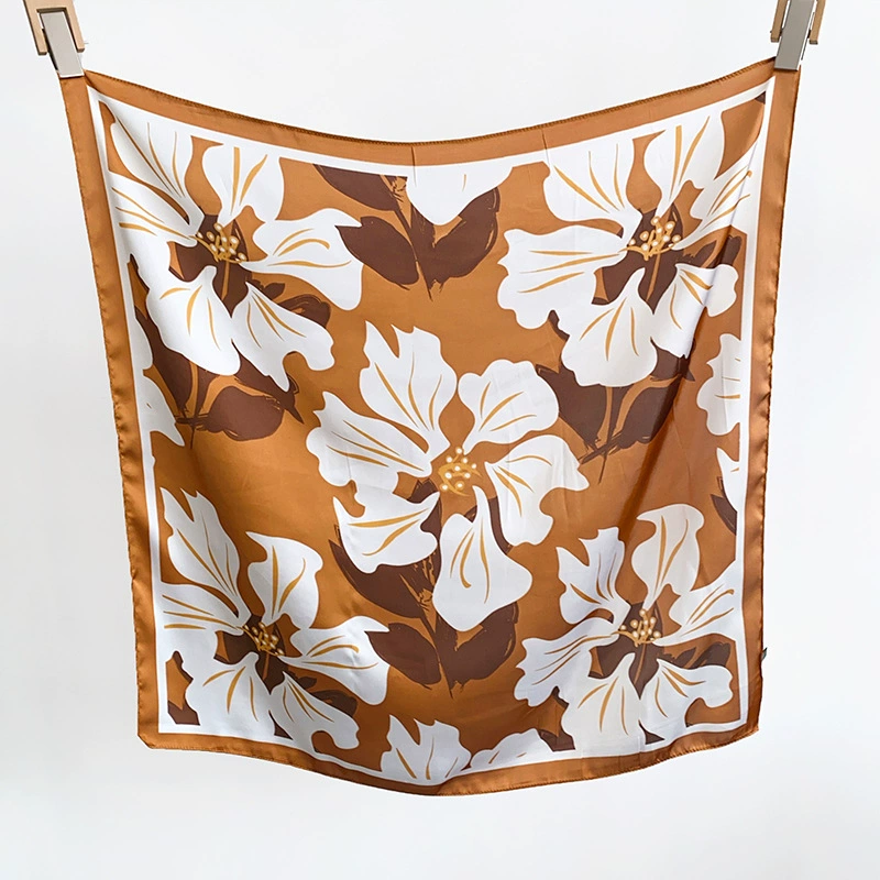 Floral Print Square Scarf view 8