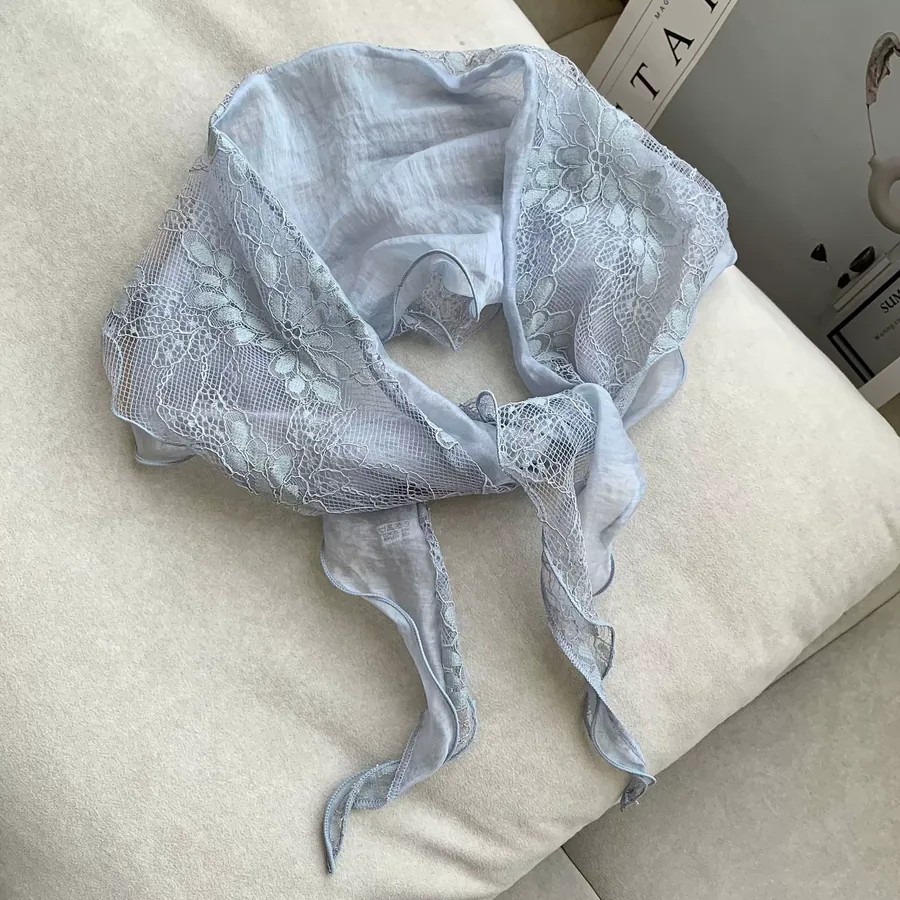 Lace Head Scarf Multi-use view 8