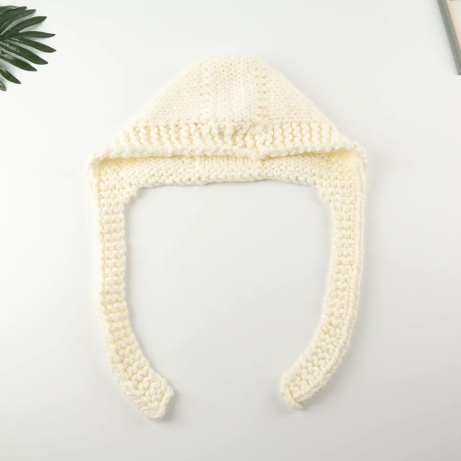 Thick Knit Balaclava Hat view 6