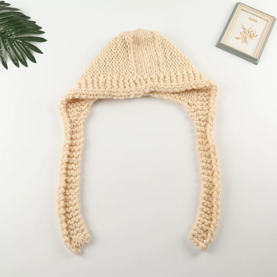 Thick Knit Balaclava Hat view 8