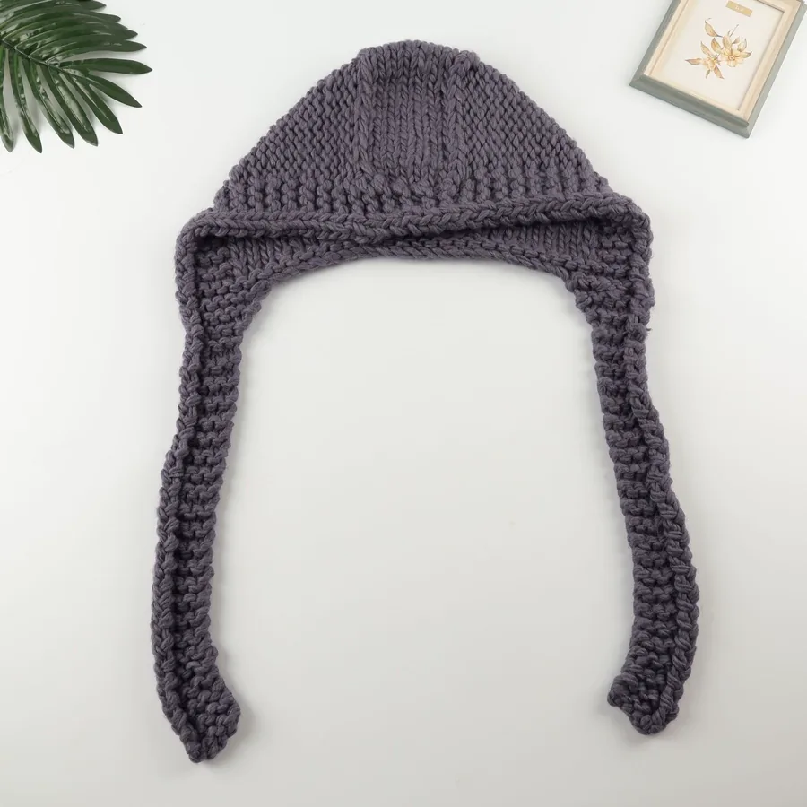 Thick Knit Balaclava Hat view 10