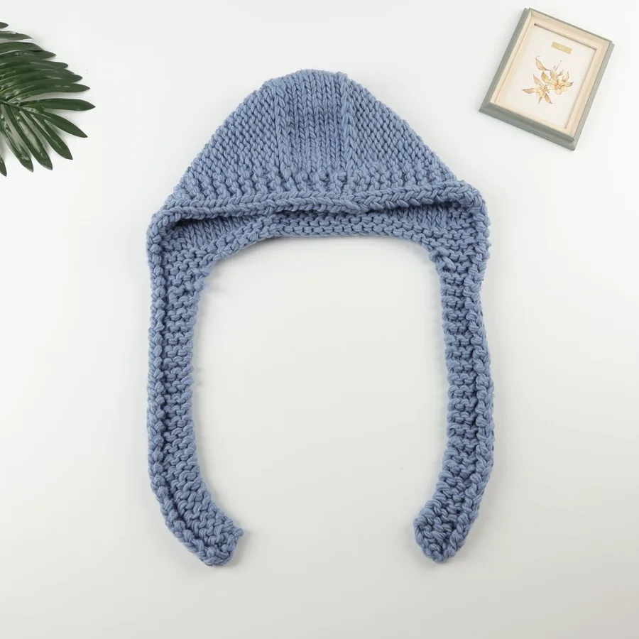 Thick Knit Balaclava Hat view 12