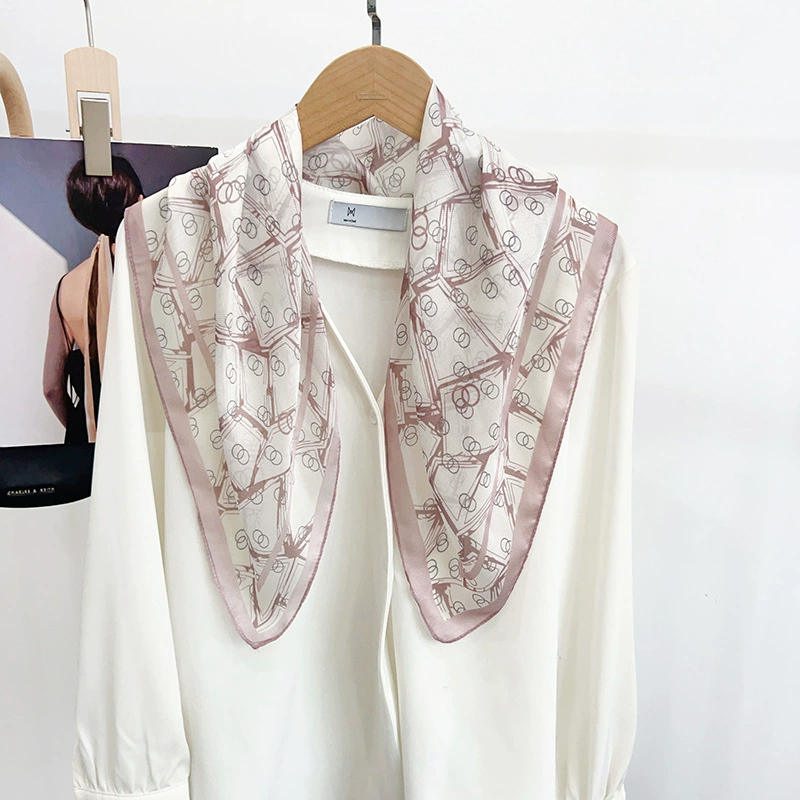 Sheer Polyester Square Scarf view 3