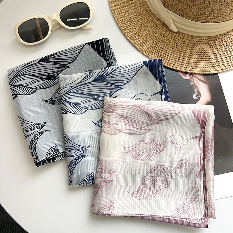 Sheer Polyester Square Scarf view 4