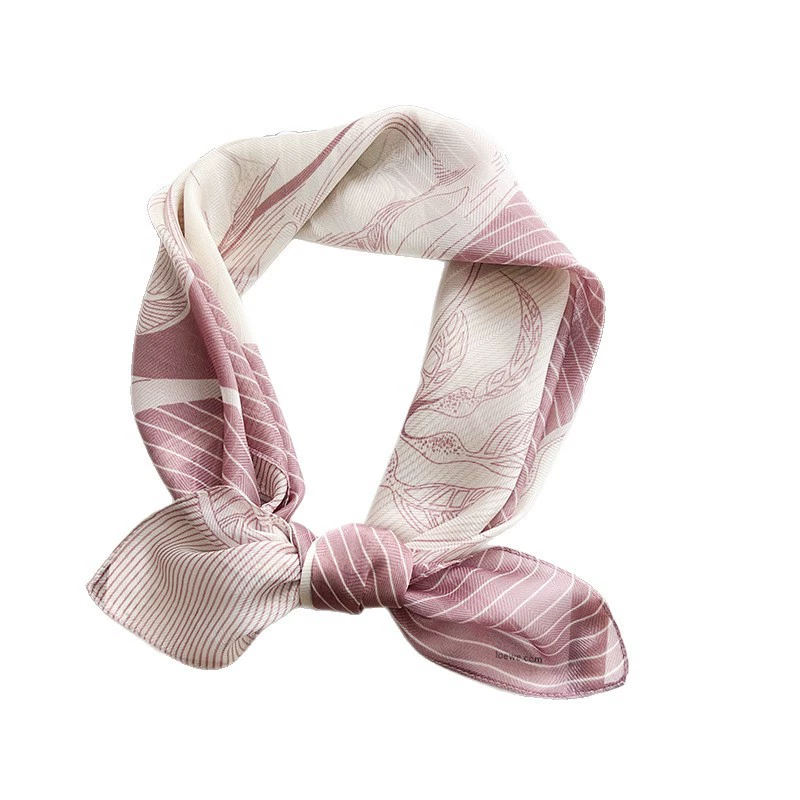 Sheer Polyester Square Scarf view 5