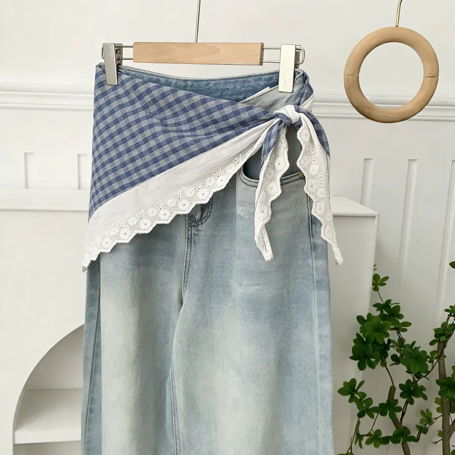 Cotton Lace Head Scarf