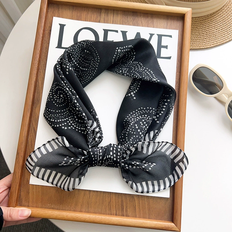 Sheer Polyester Square Scarf