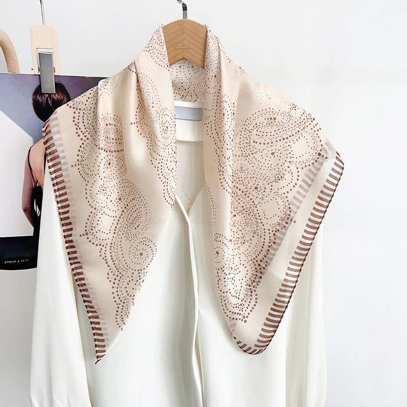 Sheer Polyester Square Scarf view 6