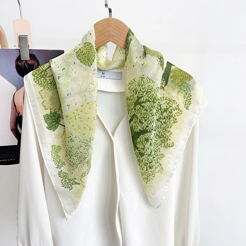 Sheer Polyester Square Scarf view 4