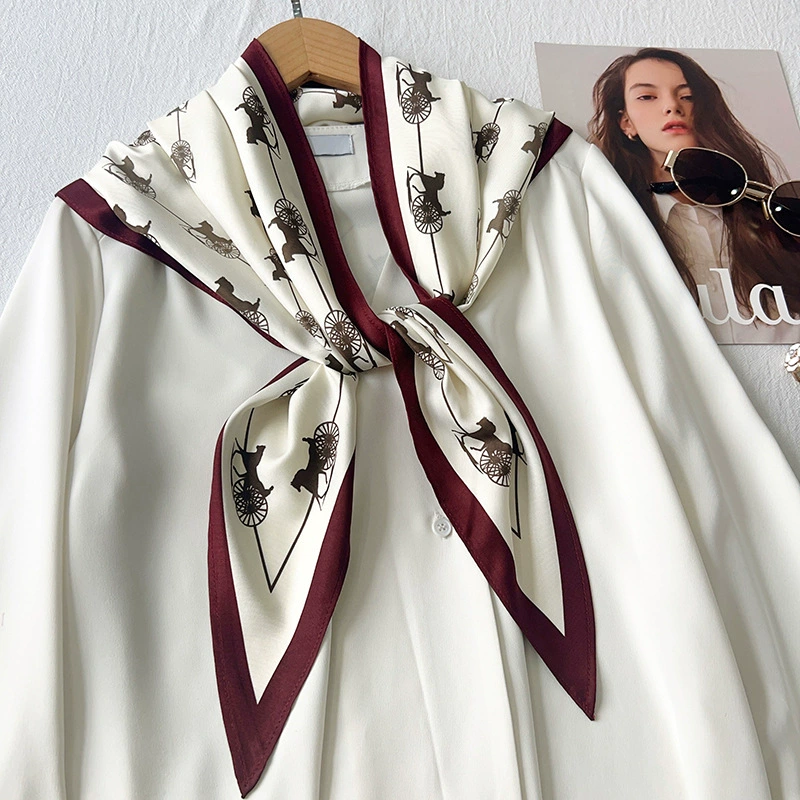 Printed Triangle Scarf