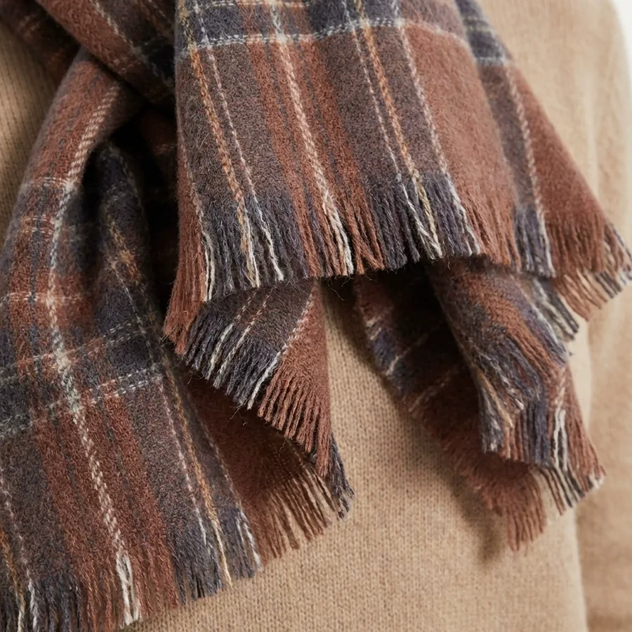 Polyester Fringed Scarf view 4