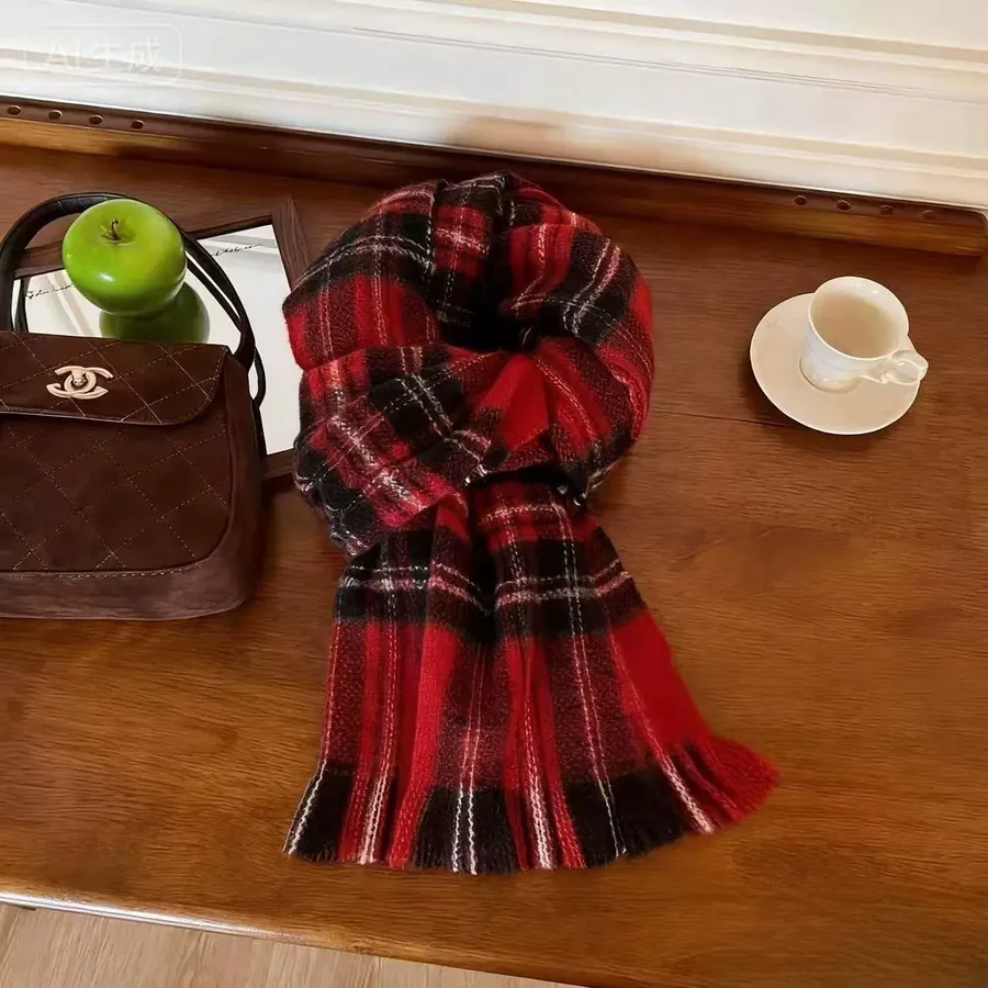 Polyester Fringed Scarf view 6