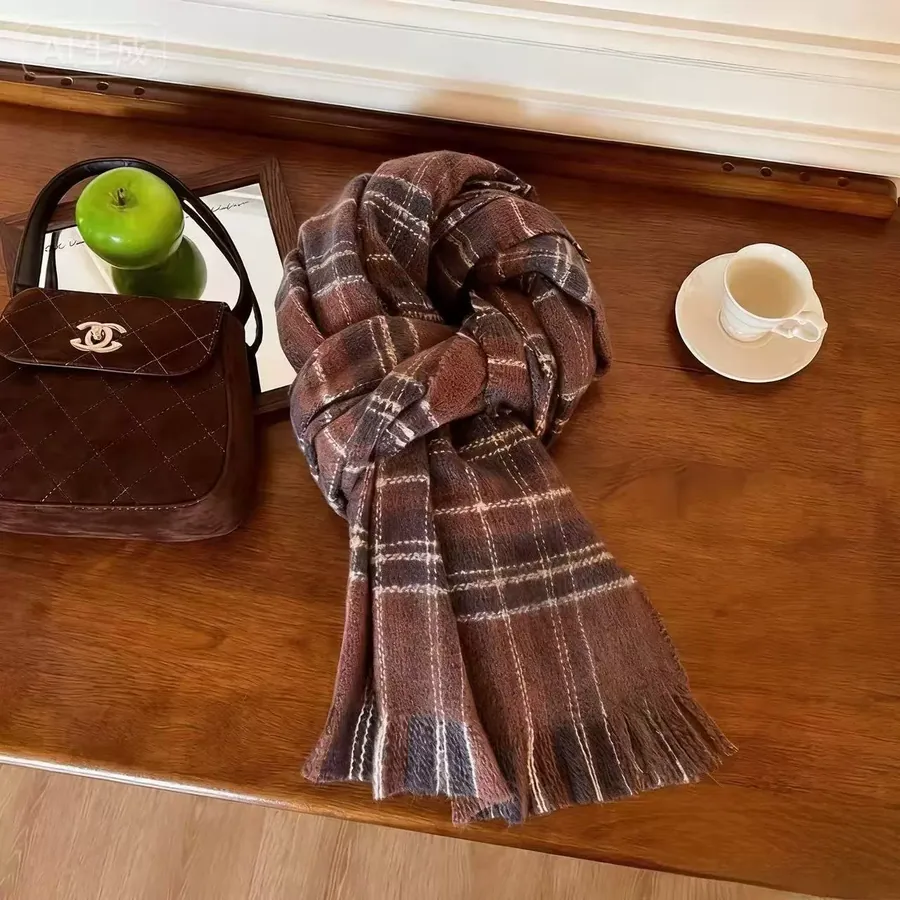 Polyester Fringed Scarf view 7