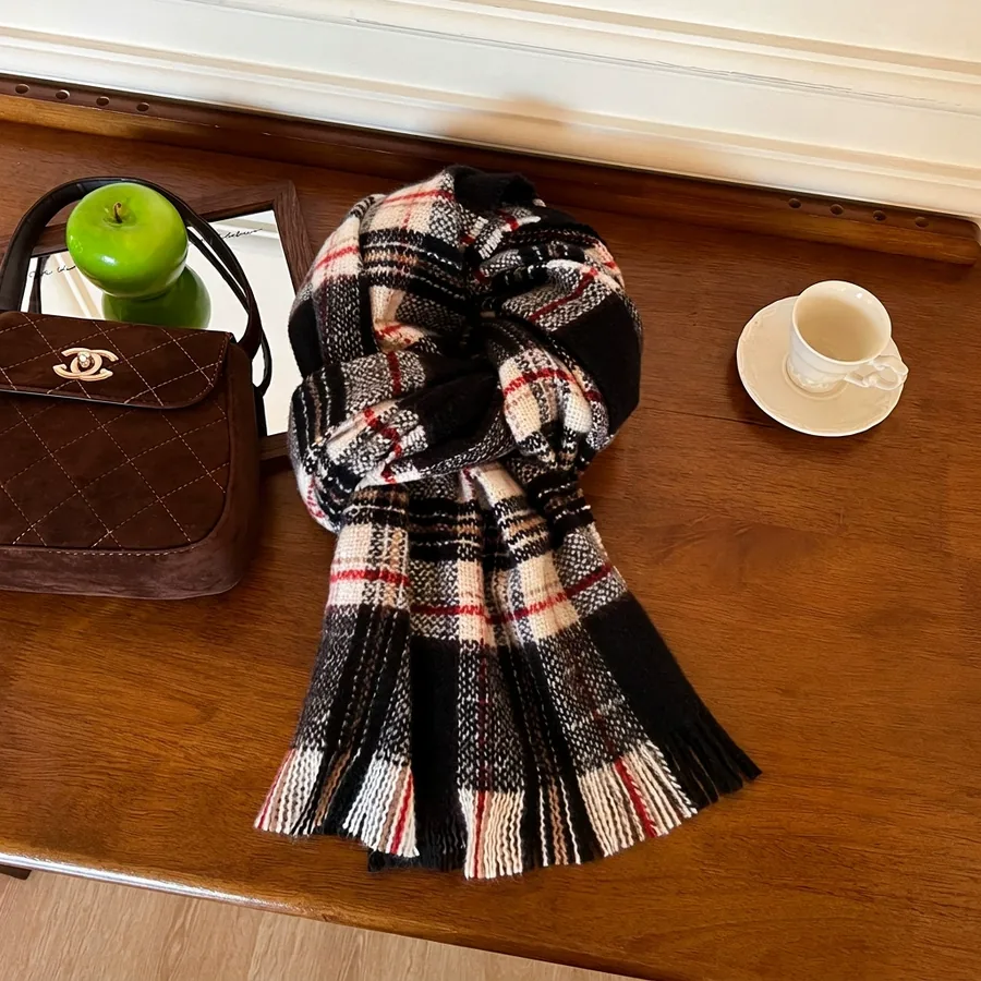 Polyester Fringed Scarf view 10