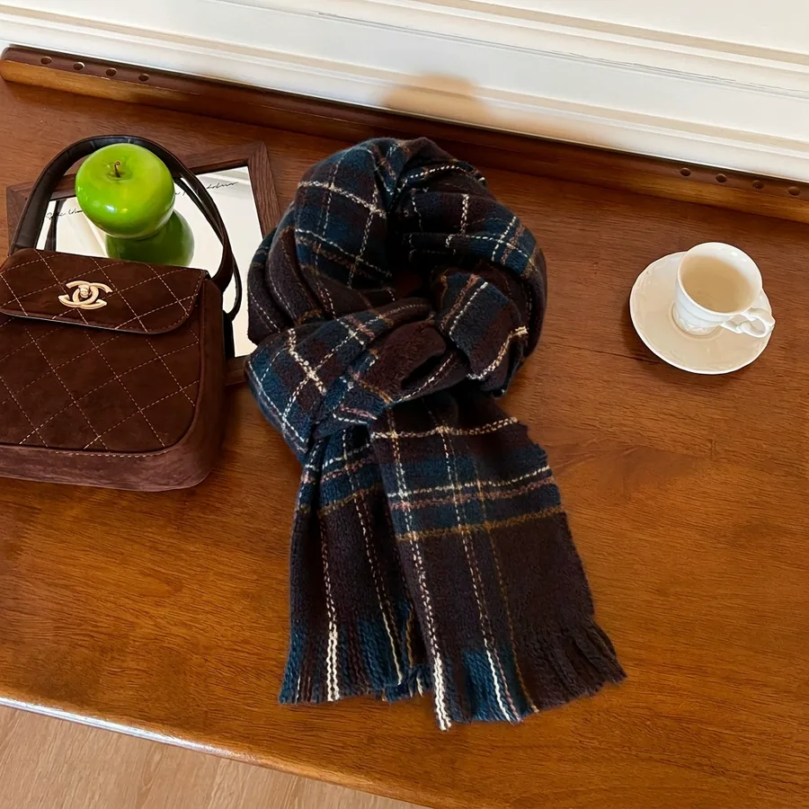 Polyester Fringed Scarf view 11