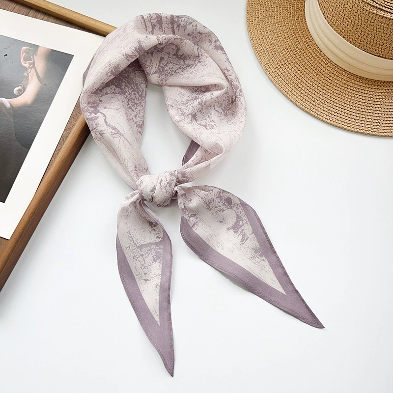 Cotton Ink Print Diamond Scarf view 7