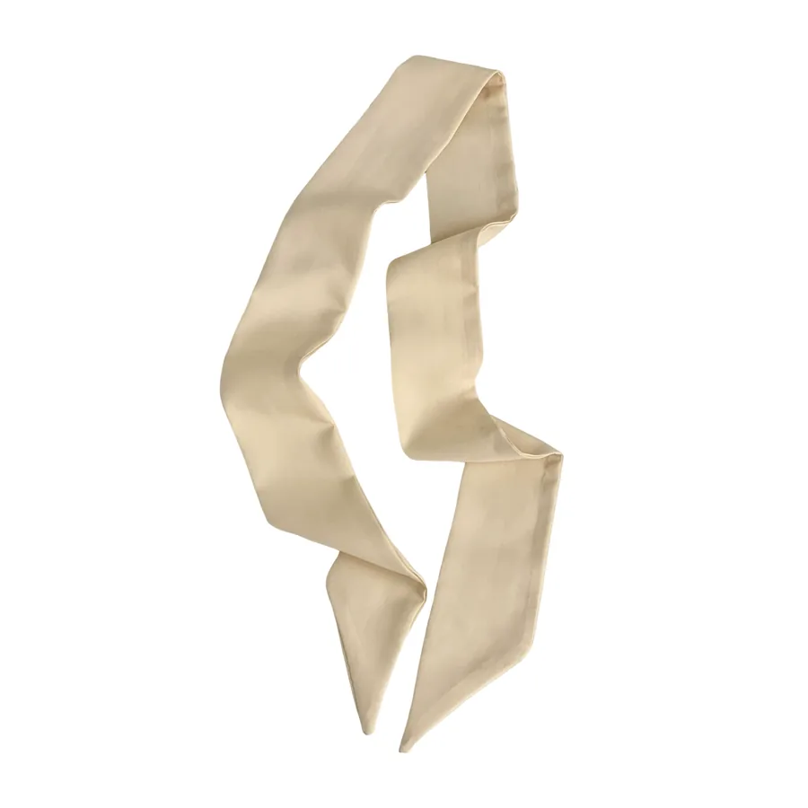 Solid Silk Head Scarf view 5