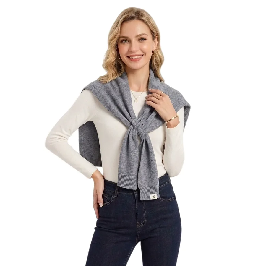 Knit Shawl Wrap view 3