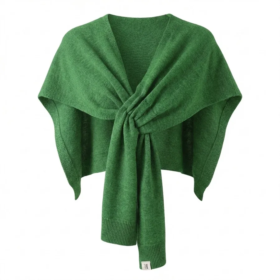 Knit Shawl Wrap view 5