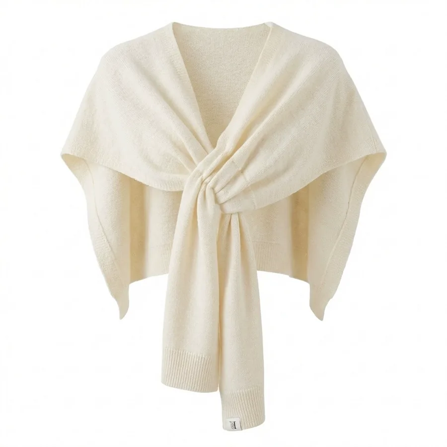 Knit Shawl Wrap view 9